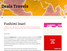 Tablet Screenshot of dealstravels.com
